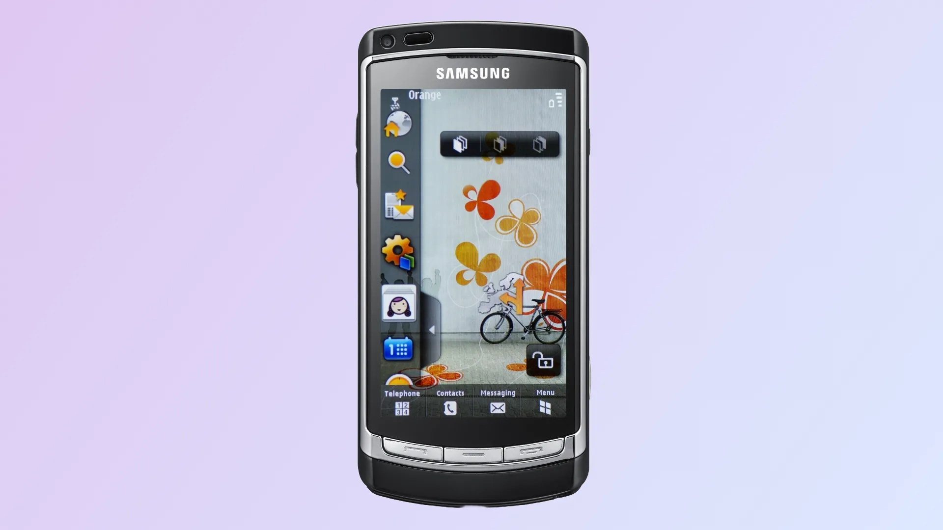 Điện thoại Samsung Omnia HD với màn hình AMOLED rực rỡ và giao diện TouchWiz