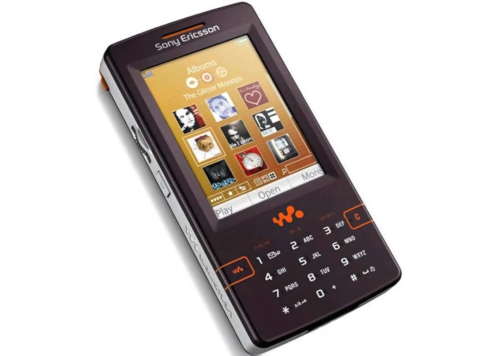 Điện thoại Sony Ericsson W950 chạy Symbian UIQ, nổi bật với tính năng nghe nhạc Walkman