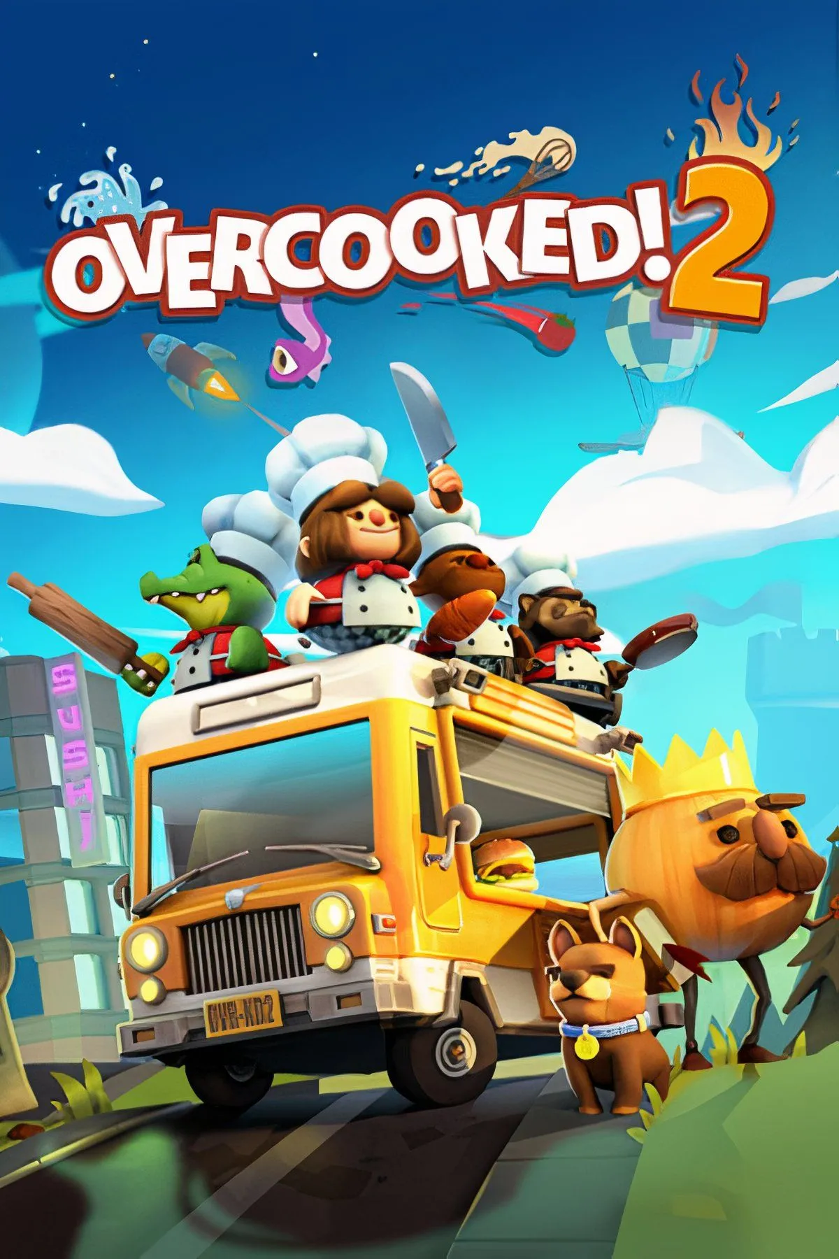 Gameplay hỗn loạn nhưng vui nhộn của Overcooked! 2, game nấu ăn co-op cho cặp đôi