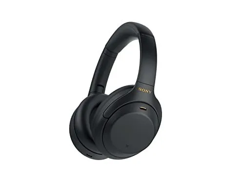 Tai nghe Sony WH-1000XM4 màu đen với tính năng chống ồn chủ động hàng đầu