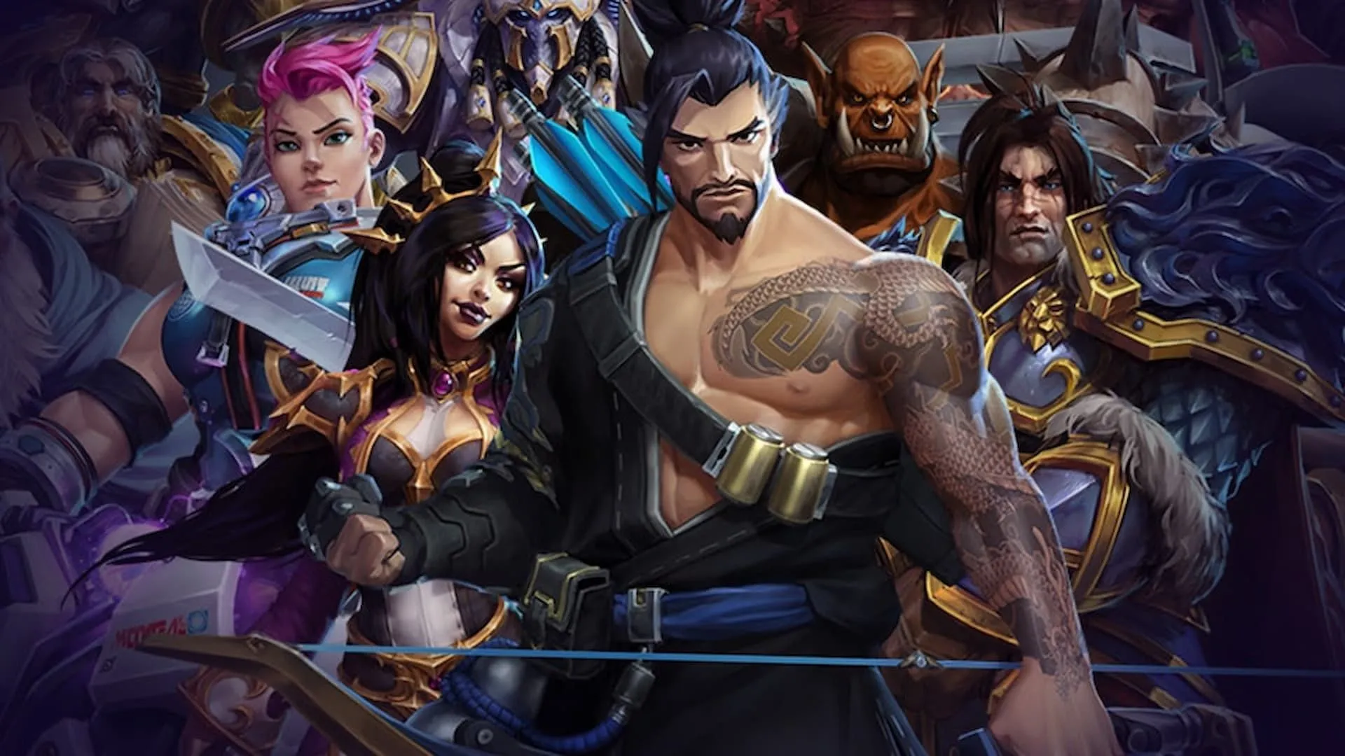 Tập hợp các nhân vật nổi tiếng trong Heroes of the Storm
