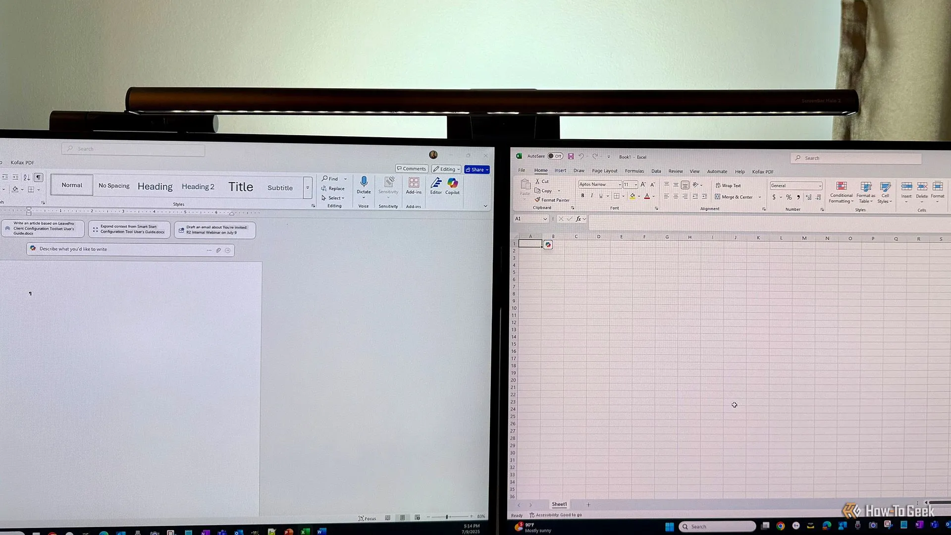 BenQ ScreenBar Halo 2 cung cấp ánh sáng hiệu quả cho thiết lập đa màn hình