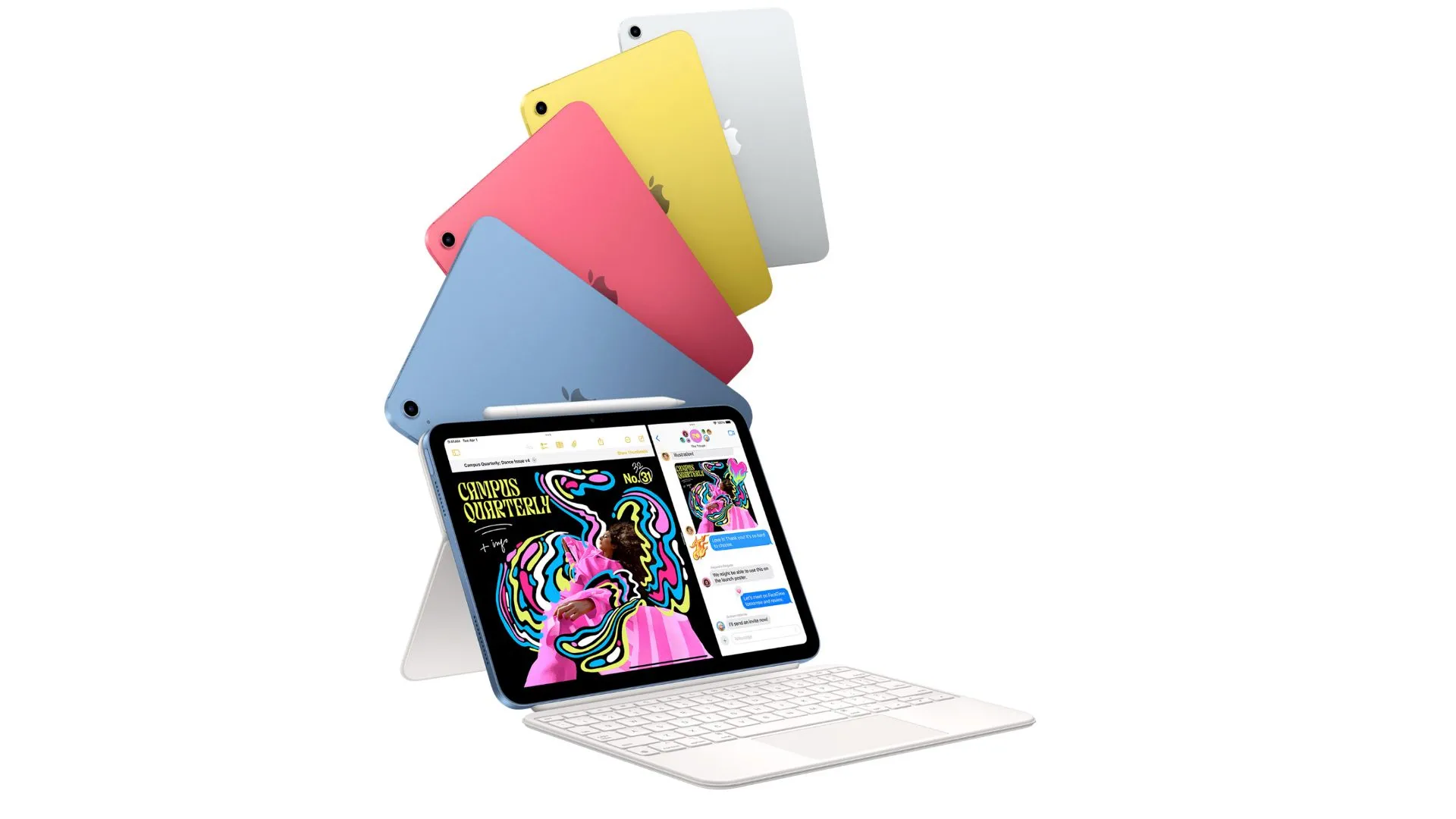 Các tùy chọn màu sắc của dòng iPad cơ bản thế hệ mới