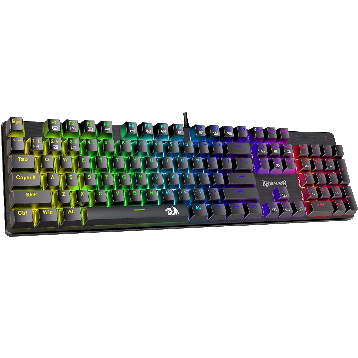 Chi tiết bàn phím gaming cơ học Redragon K671, nhấn mạnh khả năng tùy chỉnh macro và tính năng anti-ghosting.