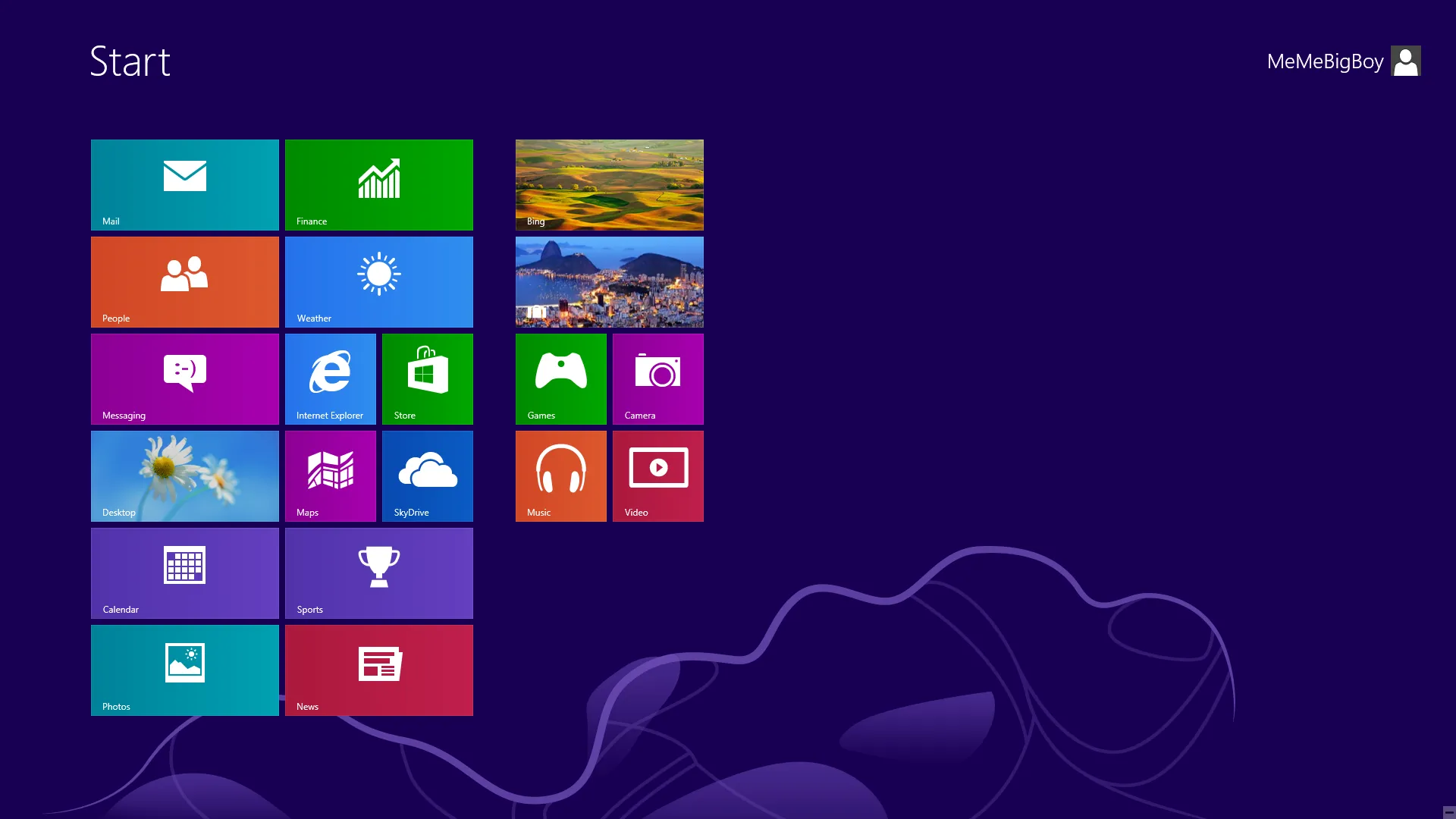 Giao diện Metro UI của Windows 8 với thiết kế phẳng và thiếu phản hồi thị giác