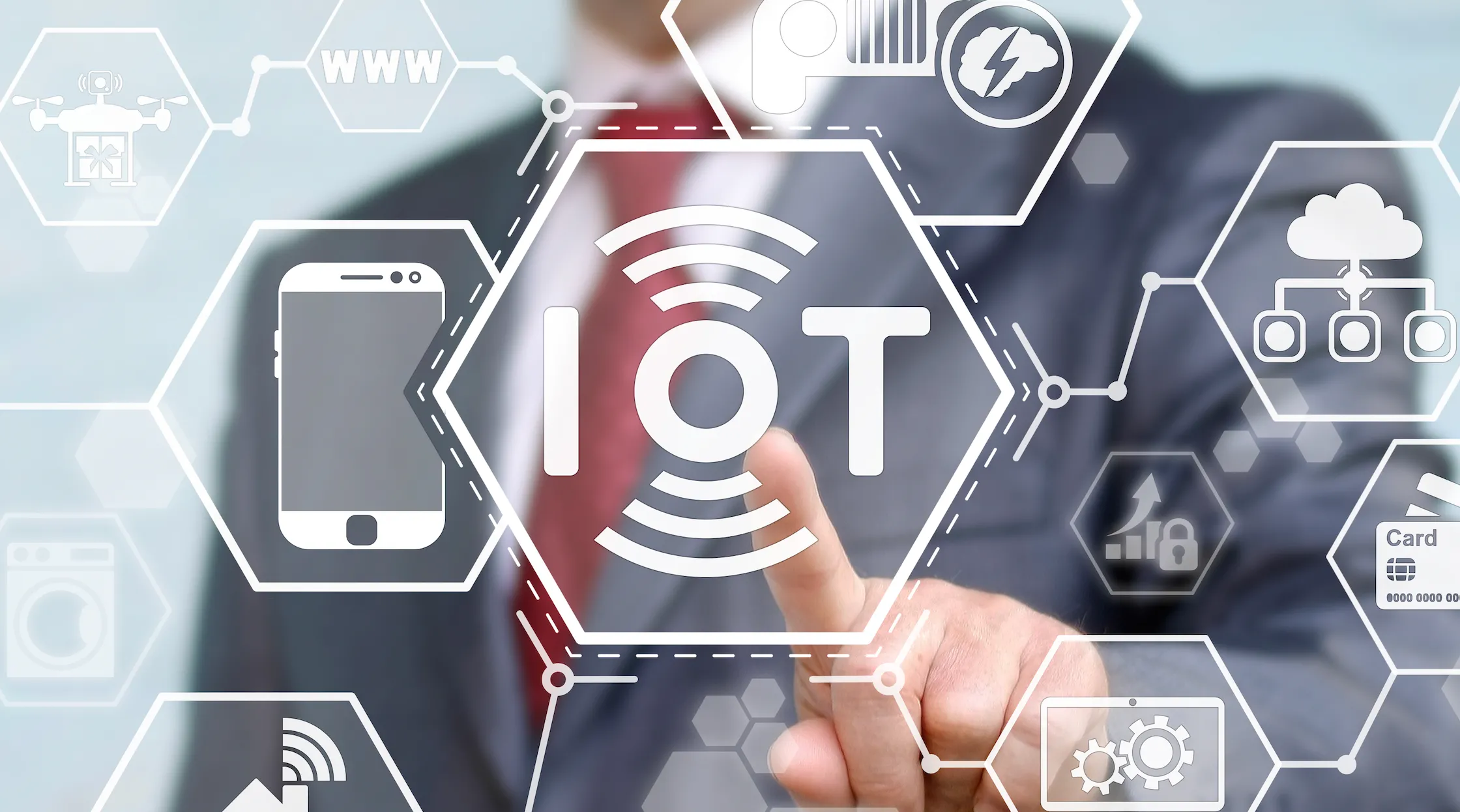 Hình ảnh minh họa các thiết bị IoT được kết nối và bảo mật trong mạng Unifi thông qua VLAN