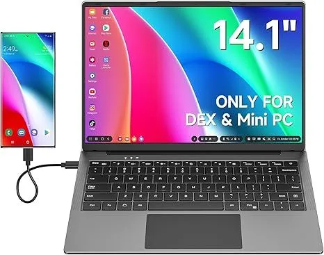 Màn hình Lapdock Dopesplay với bàn phím và pin 5000mAh tích hợp