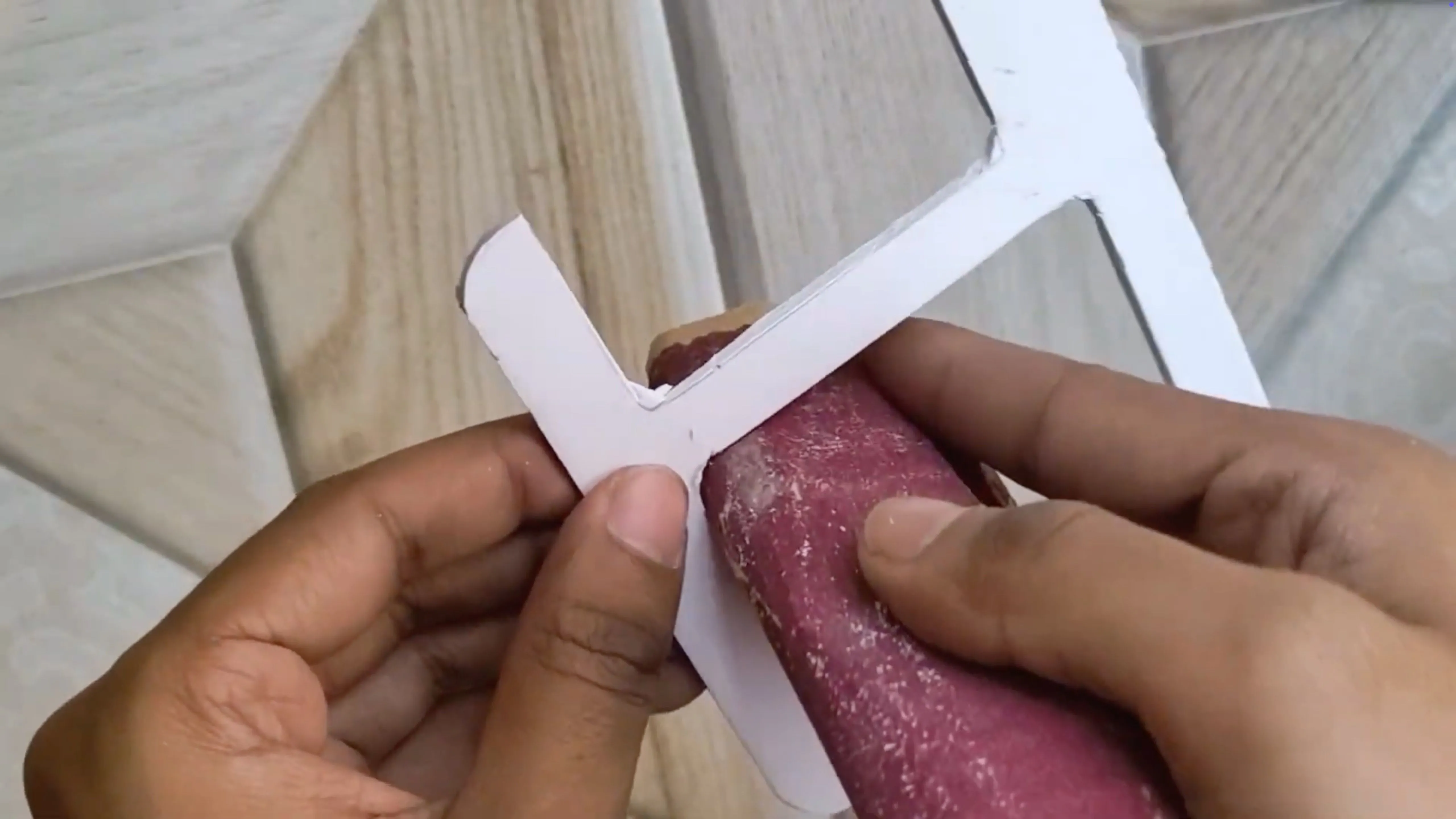 Sanding rough edges